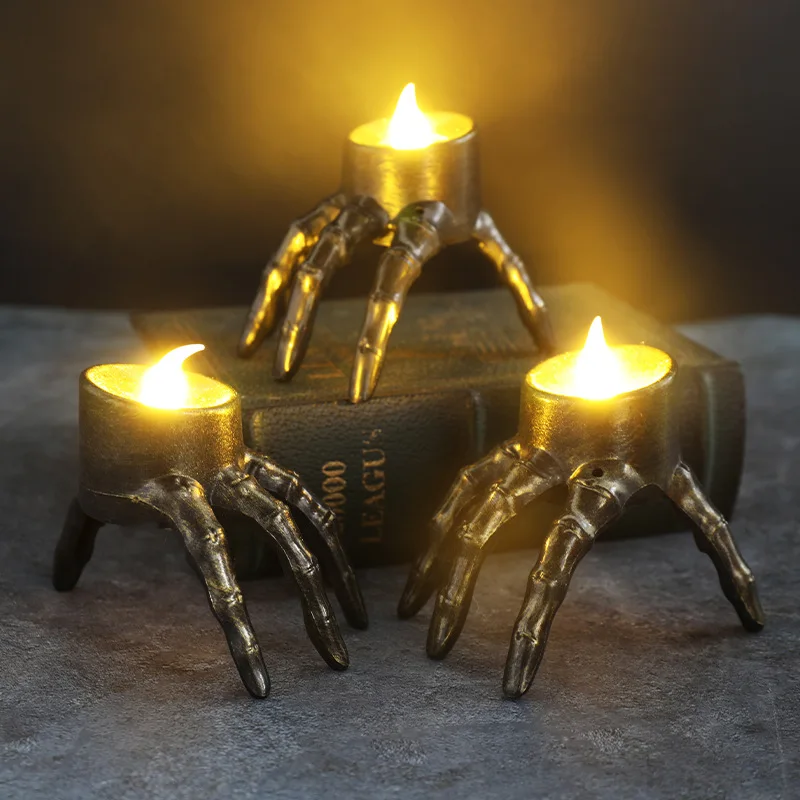 Halloween Break The Arm Skull  - Orange Lighting Decor review and price