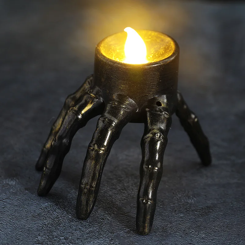 Halloween Break The Arm Skull  - Orange Lighting Decor review and price