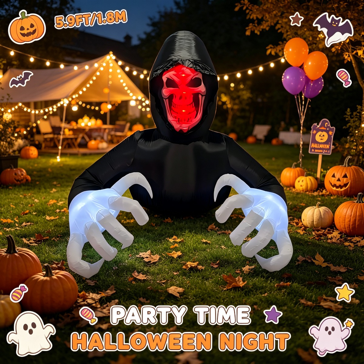 Halloween Light Up Groundbreak - Up Lighting Decor review and price