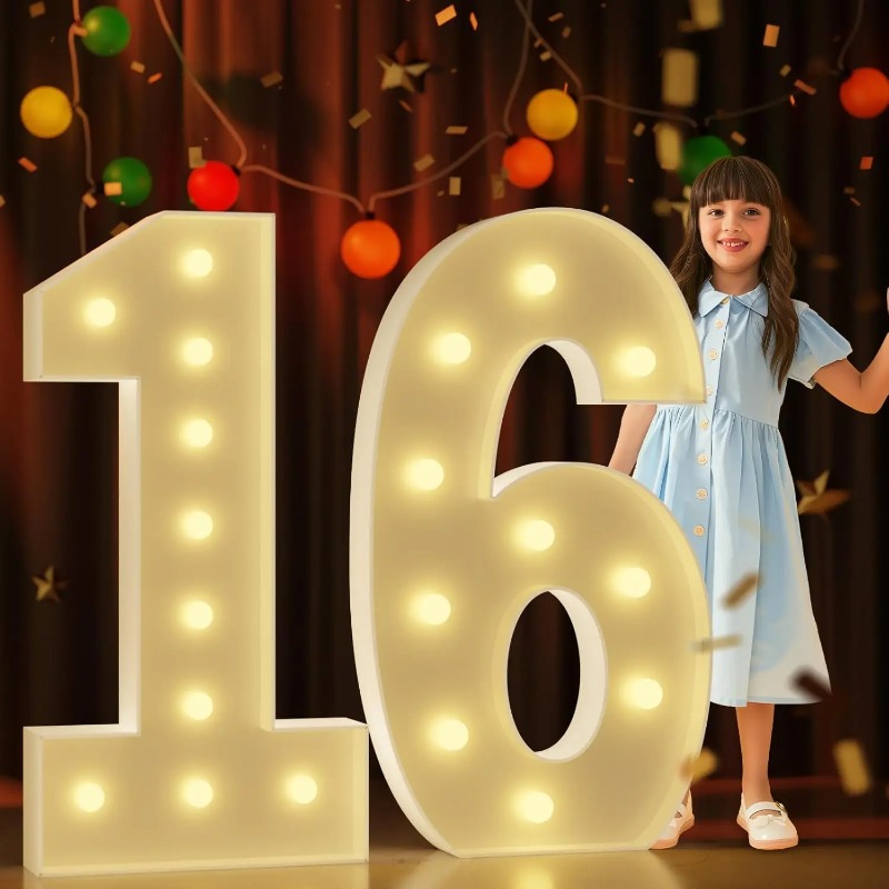 70-120cm Marquee Numbers Birth - Light Up Letters Marquee review and price