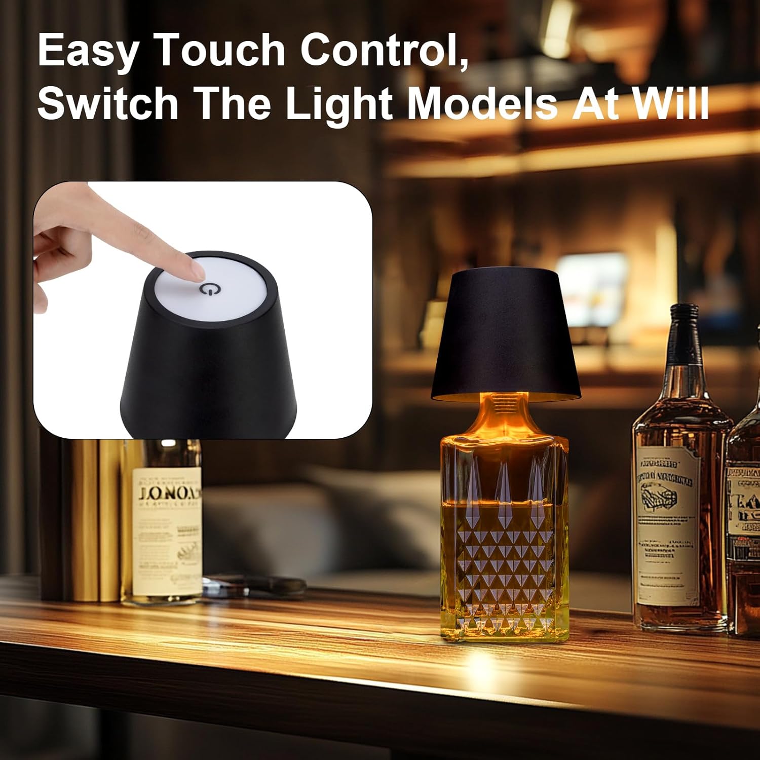 New Wine Bottle LED Lamp Deskt - Colour Changing Bulb review and price