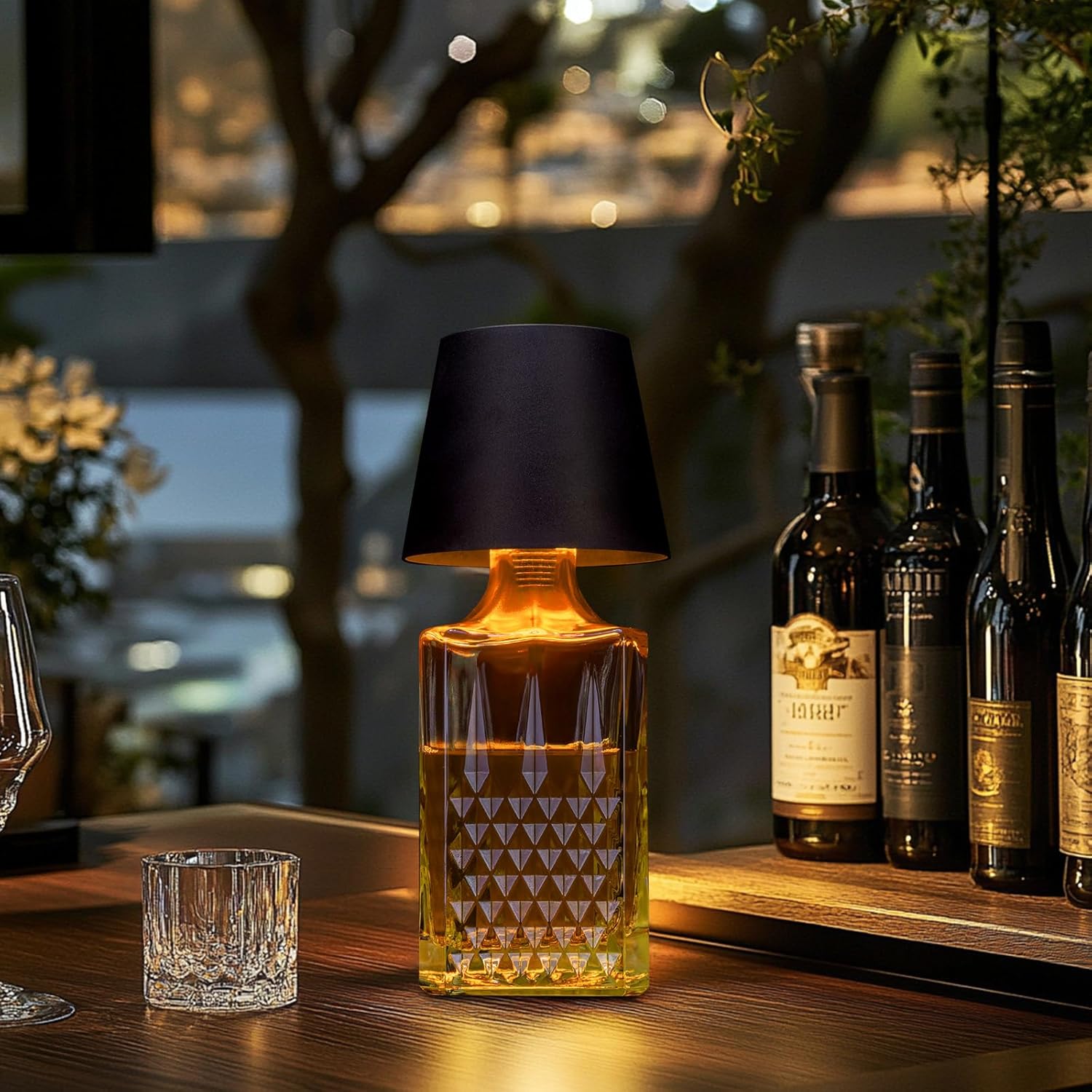 New Wine Bottle LED Lamp Deskt - Colour Changing Bulb review and price