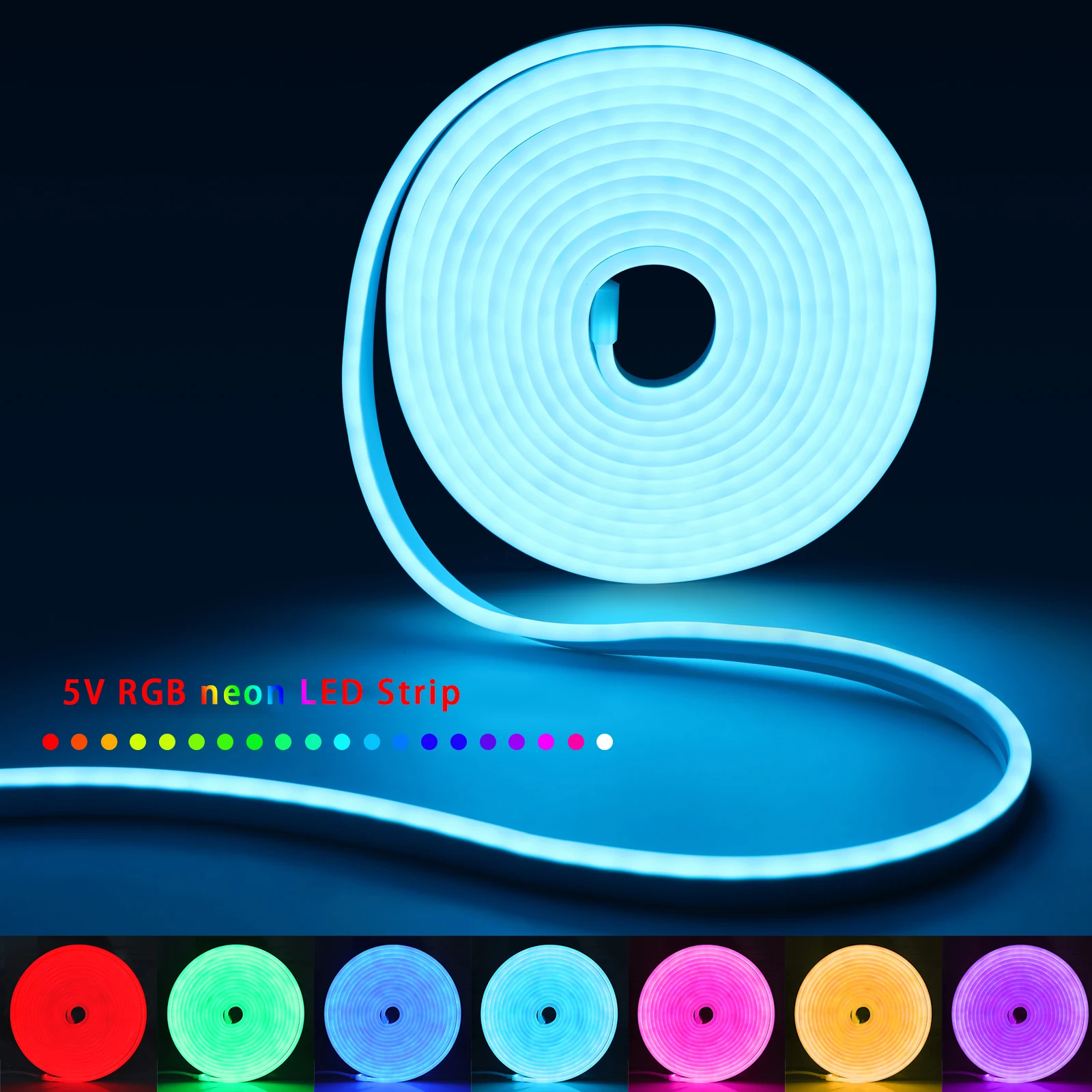 1-5m RGB LED Neon Strip Light  - Lighting Decoration Ideas review and price
