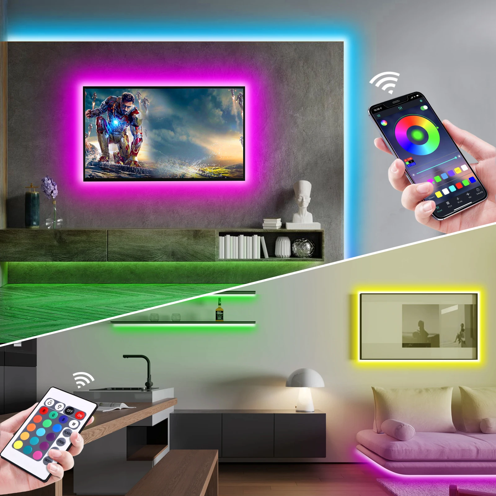 1-5m RGB LED Neon Strip Light  - Lighting Decoration Ideas review and price